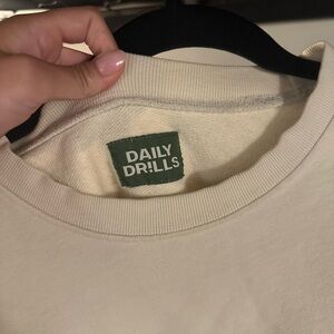 Daily Drills Cream Women's Top